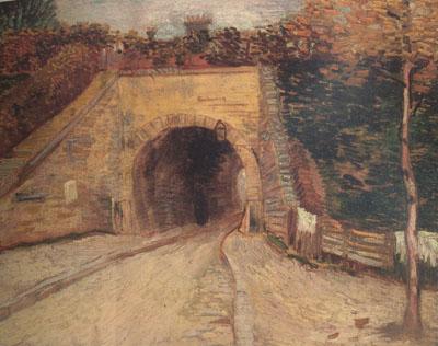 Vincent Van Gogh Roadway wtih Underpass (nn04)